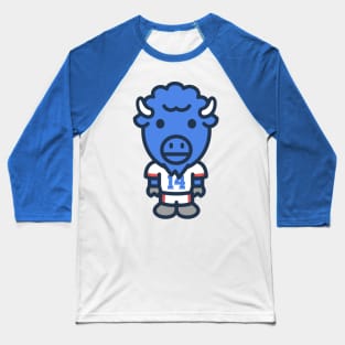 A Bathing Buffalo Baseball T-Shirt